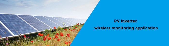 PV inverter wireless monitoring application