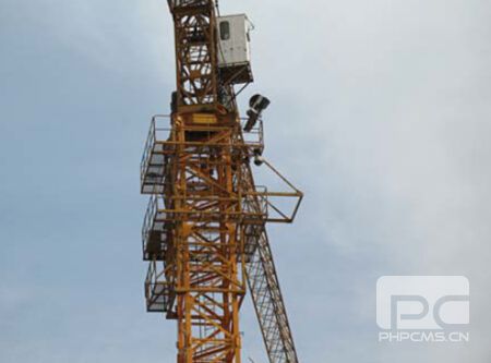 Four-Faith F7114 GPS DTU application of wireless monitoring system of tower crane in Xi’an