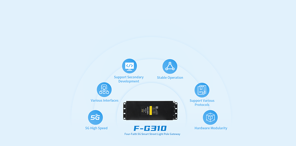 Smart light pole gateway F-G310
