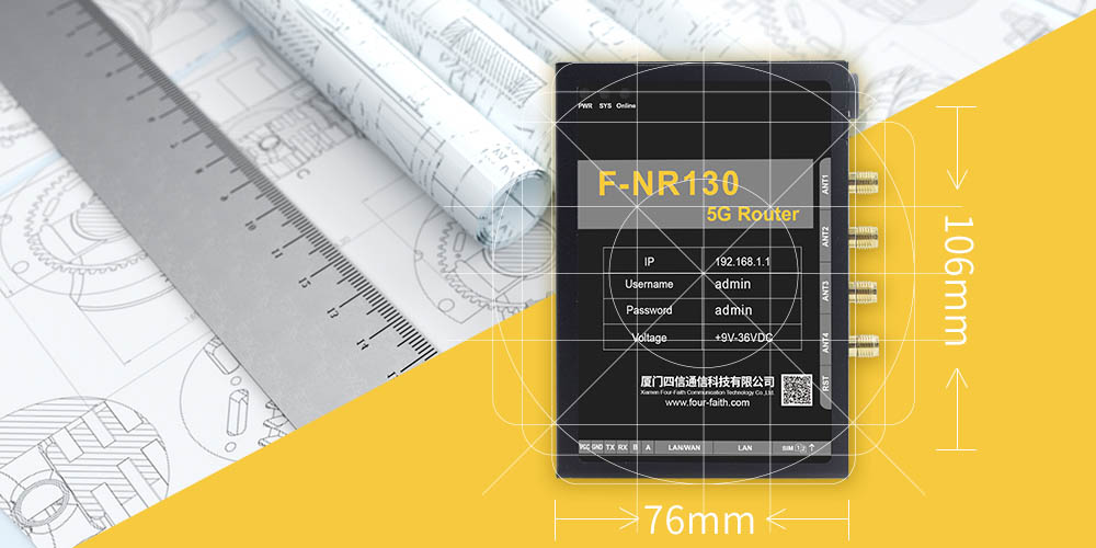 Four-Faith 5G Industrial Router F-NR130