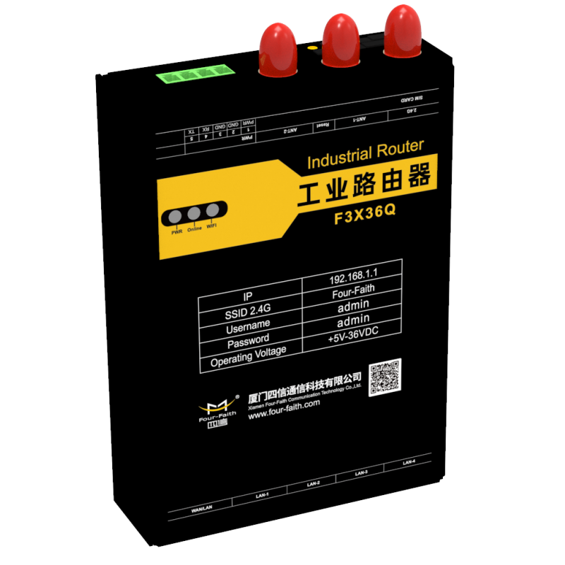 Industrial WiFi Router F3X36Q| Four-Faith